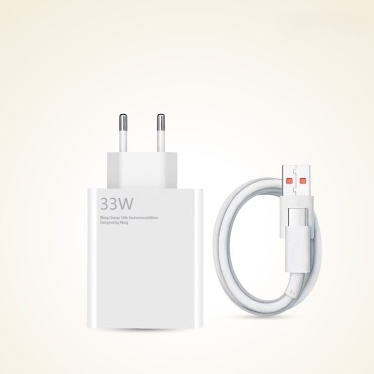 Xiaomi 33W Power Adapter Suit with Type-C Cable (MDY-11-EZ)