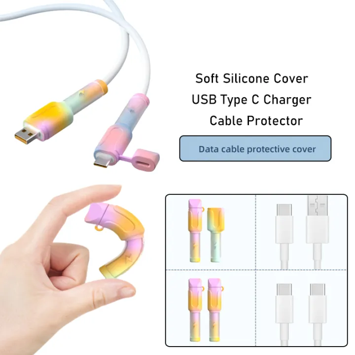 Charging Cable Protector Soft Silicone Cover